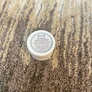 Fresh SUGAR FACE POLISH Natural Exfoliant w/Strawberry Seeds 20 g / .6 oz Travel